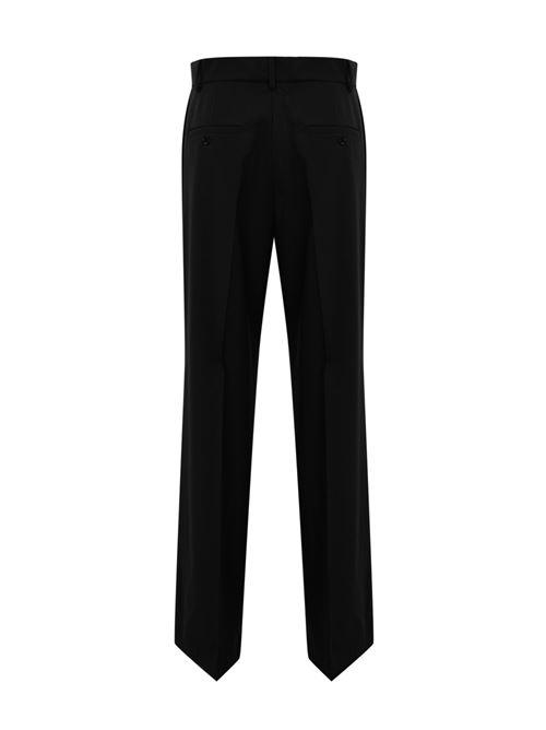 Pantalone Visivo in tela di lana nero WEEKEND MAX MARA | 2425136041600002